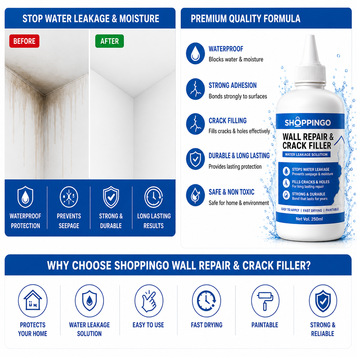 Shoppingo™ Crack filler and waterproof gap