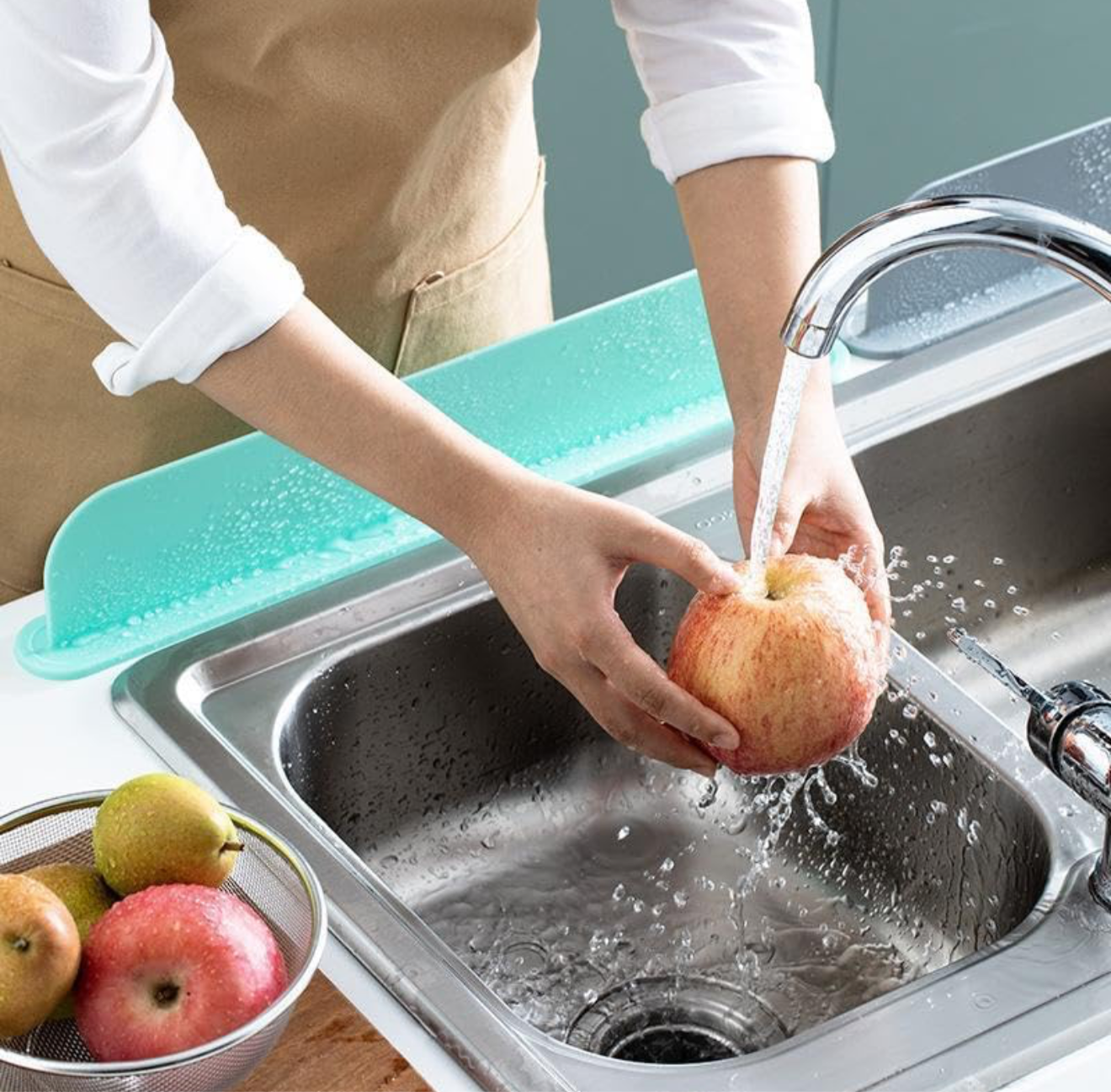 Complete Sink Protection Bundle – Organize, Dry & Stay Splash-Free