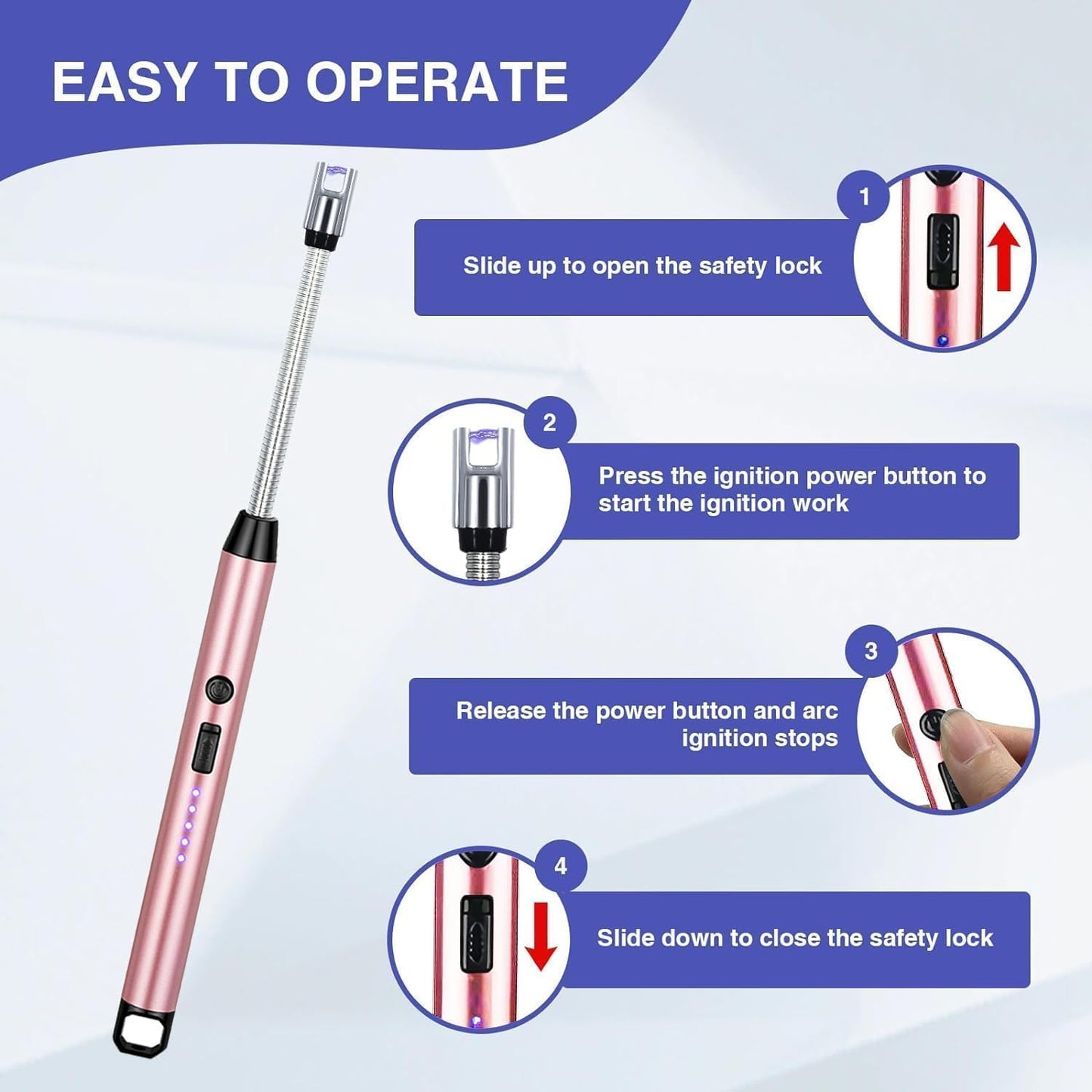 2-in-1 Kitchen Combo Pack – Rechargeable Lighter + EliteMix Grinder (3-Month Warranty)