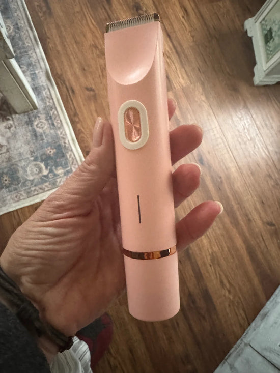 Dual-Head Electric Hair Trimmer for Women