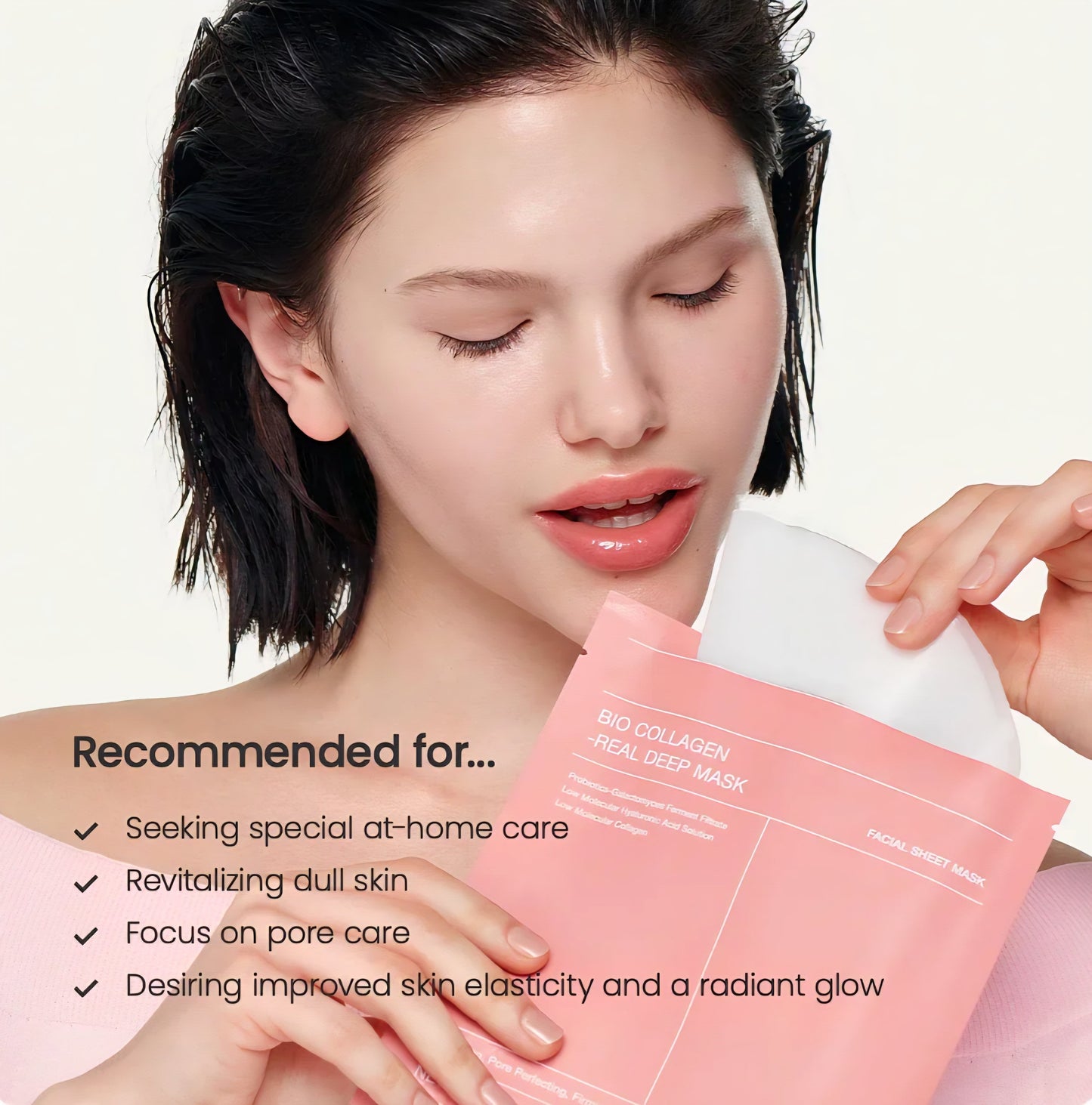 Biodance Collagen Face Mask with Free ice roller