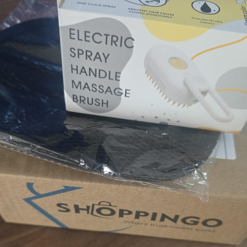 Petzumo Grooming Combo – Steam Brush + FurSwipe Glove