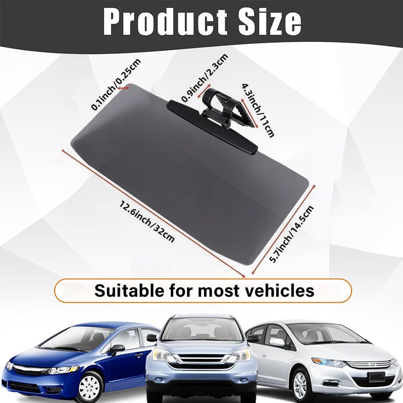 Anti-Glare Driving Visor for Sun Glare & Snow Blindness