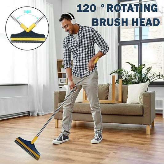 CleanEdge – 2-in-1 Scrubbing Brush | Corner Wiper | Flexible Head