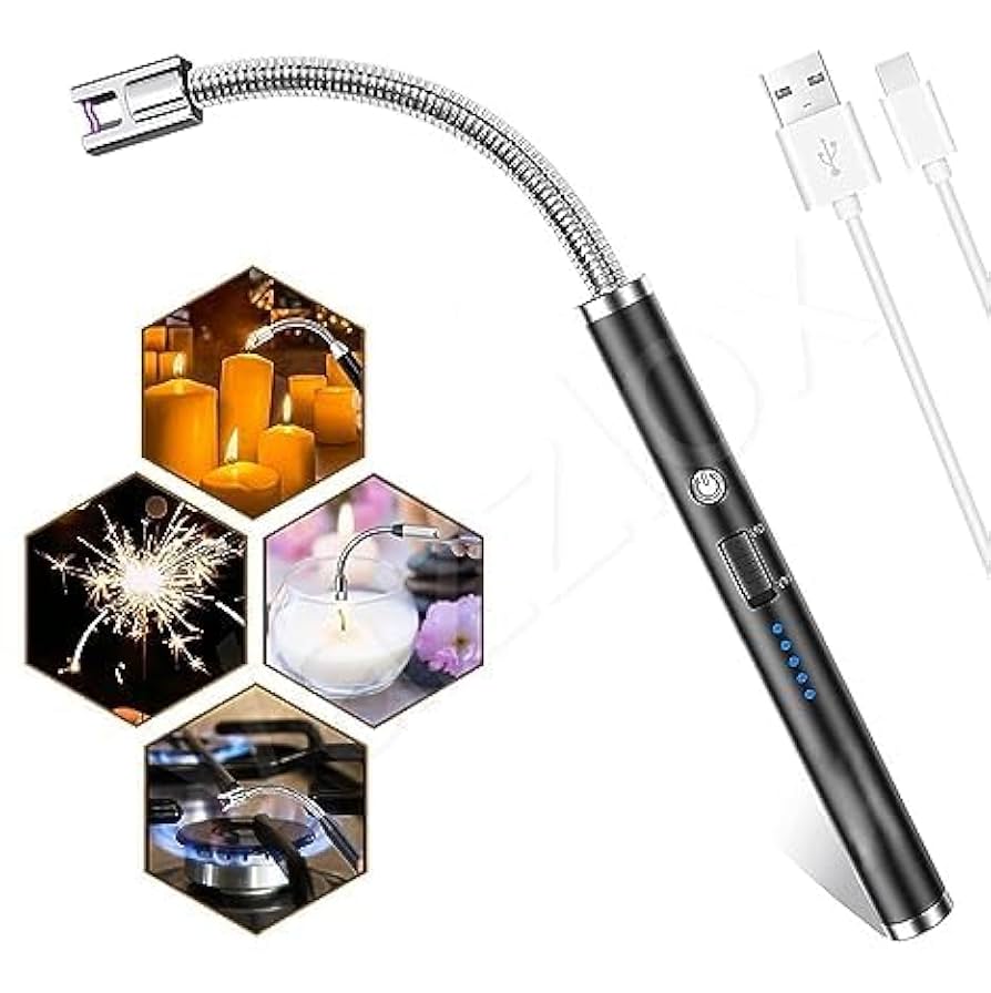 2-in-1 Kitchen Combo Pack –  Rechargeable Lighter + EliteMix Grinder (3-Month Warranty)