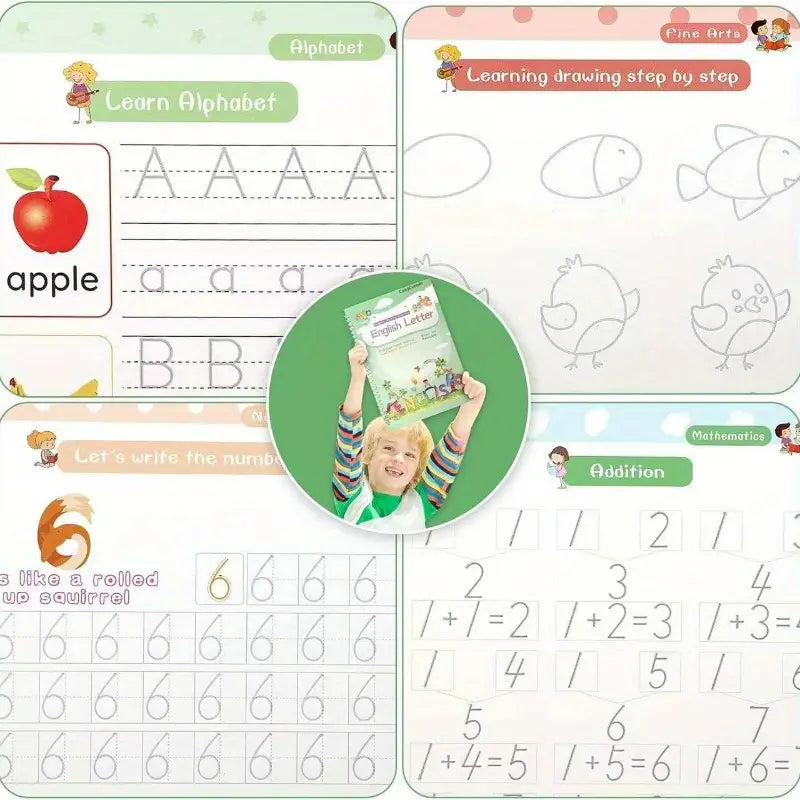 Magic Practice Book 💫Set of 4 Books🔥