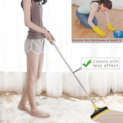 CleanEdge – 2-in-1 Scrubbing Brush | Corner Wiper | Flexible Head