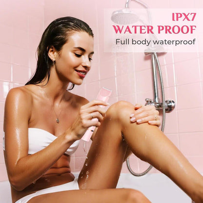 Dual-Head Electric Hair Trimmer for Women