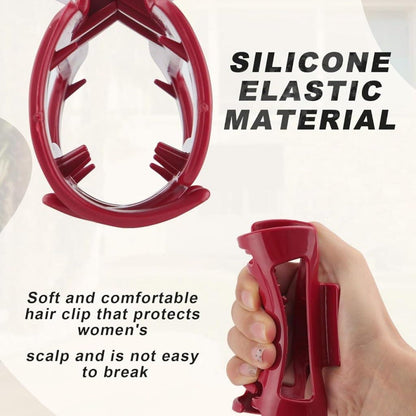 Flexiclip flexible Silicone Claw Clips for Women