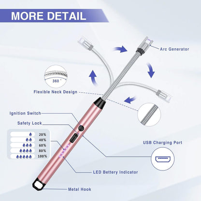 The Ultimate Combo for Every Kitchen: pack of 2 Gas Saver + Rechargeable Lighter