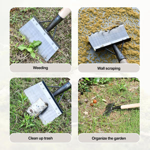 All-in-One Flat Blade Scraper – Strong Multi-Purpose Tool for Gardening, Cleaning, Paint & Rust Removal
