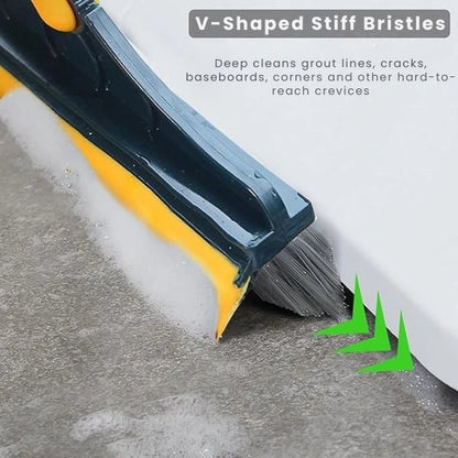 CleanEdge – 2-in-1 Scrubbing Brush | Corner Wiper | Flexible Head