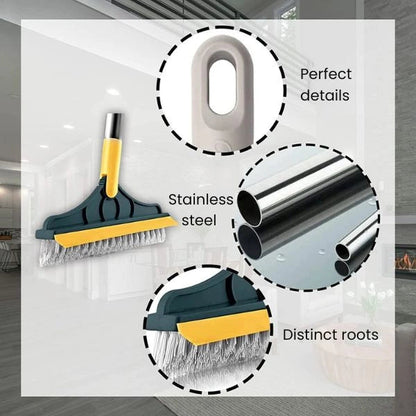 CleanEdge – 2-in-1 Scrubbing Brush | Corner Wiper | Flexible Head