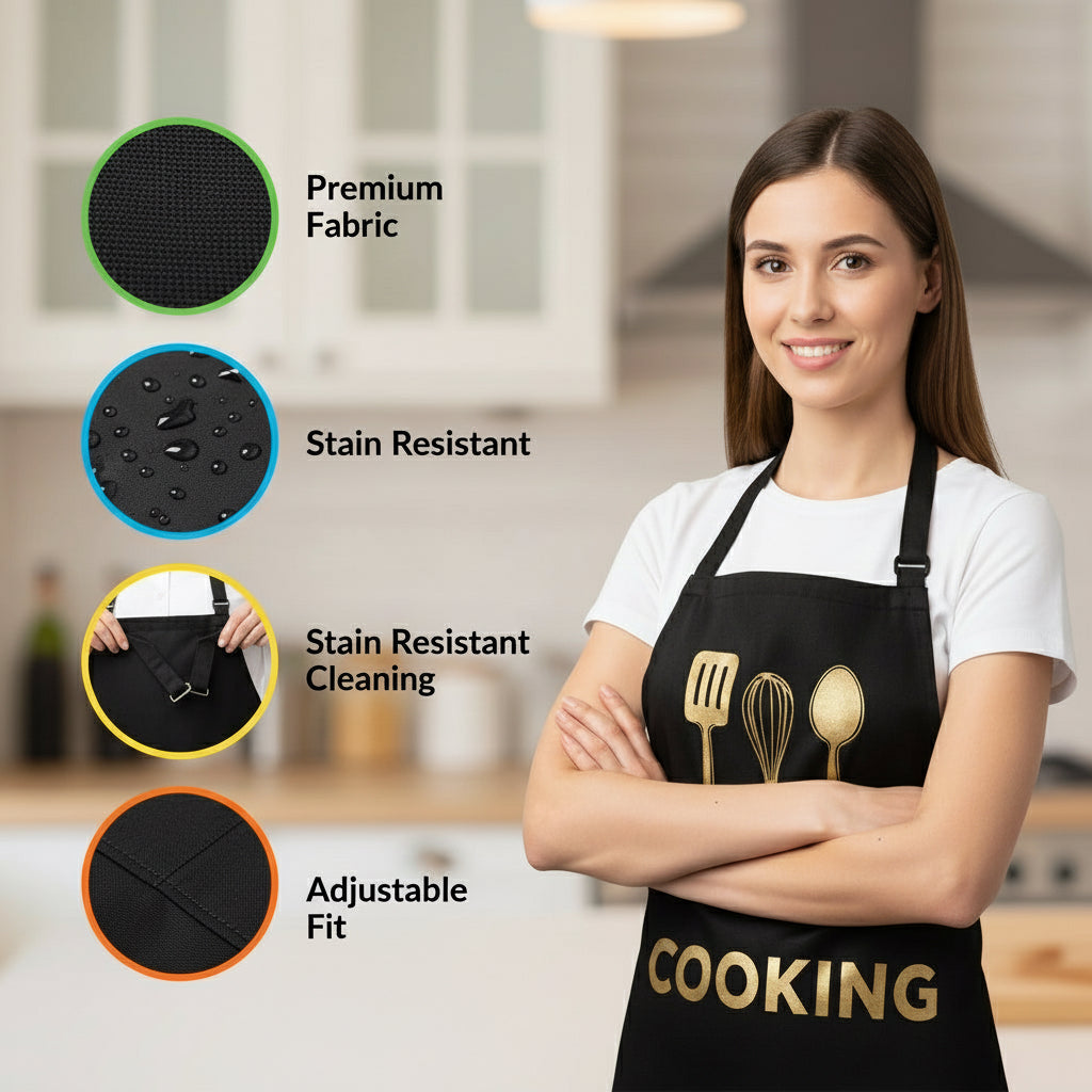 Multipurpose Waterproof Apron ( Buy 1 Get 1 Free )