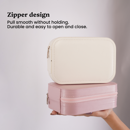 Compact Makeup Vanity With LED Mirror - Carry in Style