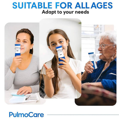 PulmoCare™ Mesh Nebulizer PRO 2.0 + Free thermometer