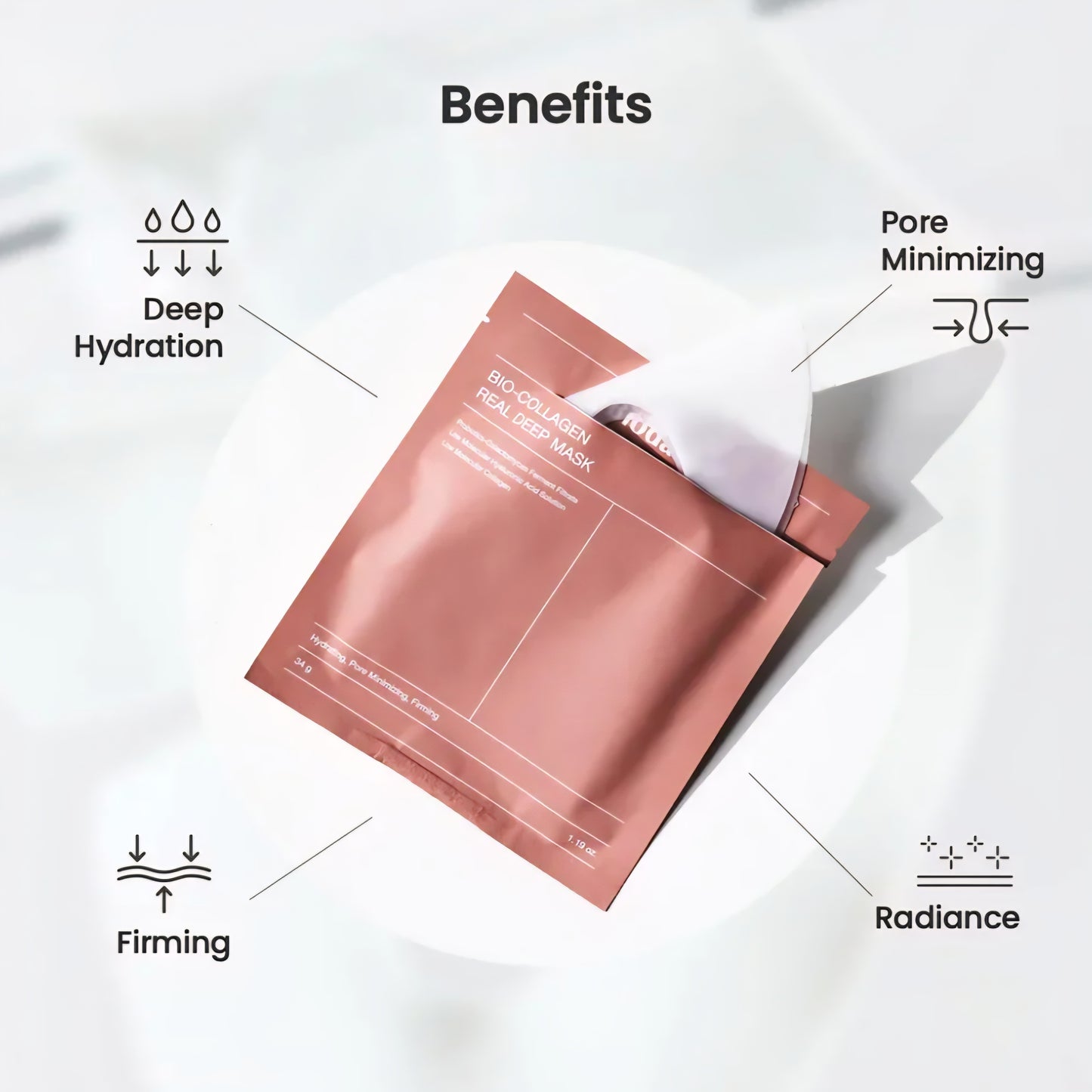Biodance Collagen Face Mask with Free ice roller