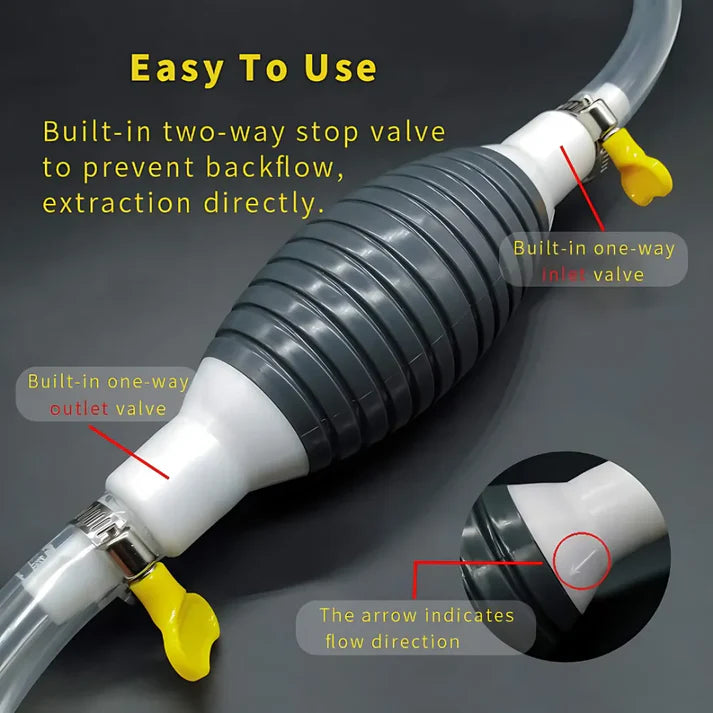 Portable Oil & Fuel Transfer Pump